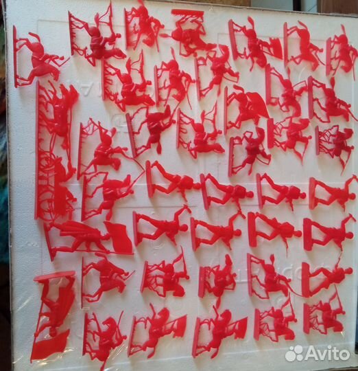 Солдатики пластмассовые СССР