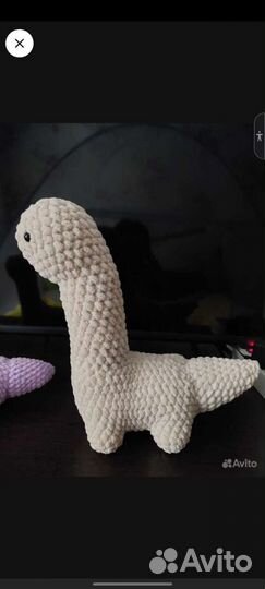 Вязаные динозавры