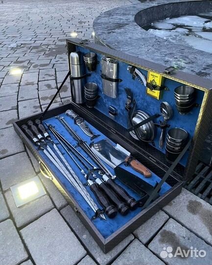 Шашлычный подарочный набор