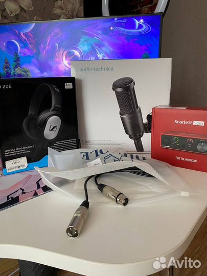 Микрофон Audio-Technica AT2020