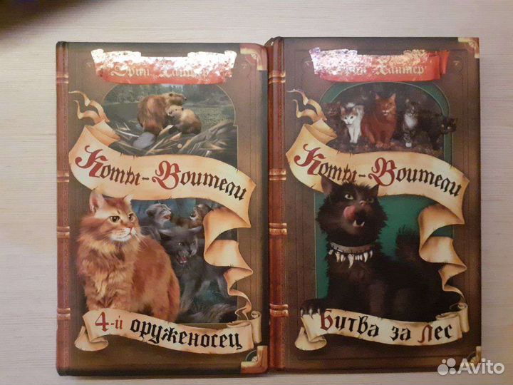 Книги коты воители