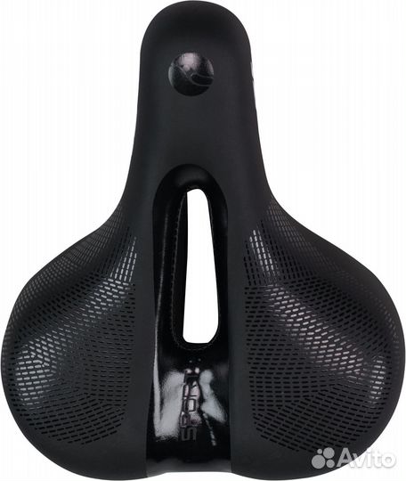 Седло STS 913BE 240x200мм пружины Black Ana1723