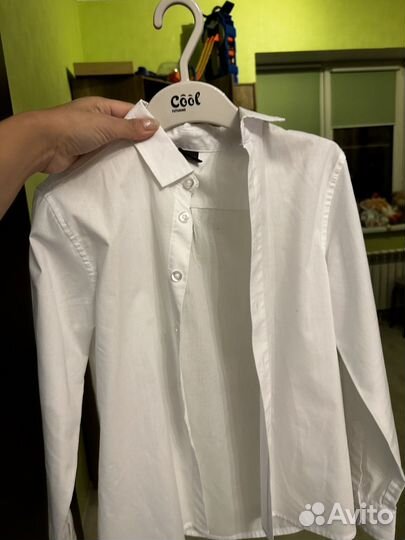 Рубашка в школу 128-134