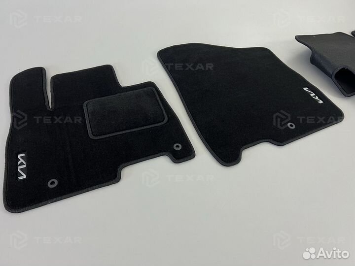 Коврики на Kia Carnival IV (минивен / ка4/ 8 мест)