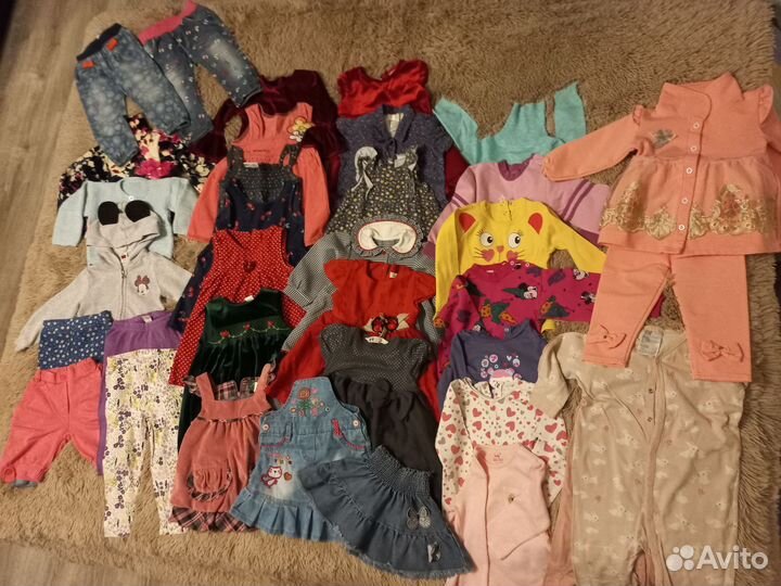 Вещи пакетом на девочку 86