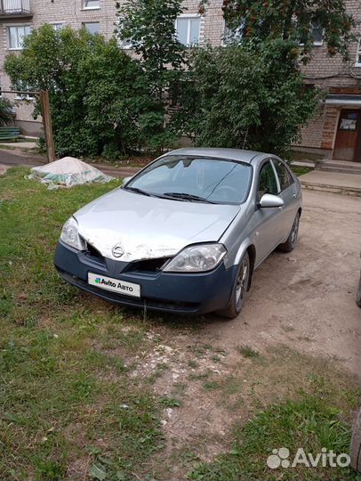 Nissan Primera 1.6 МТ, 2006, битый, 220 000 км