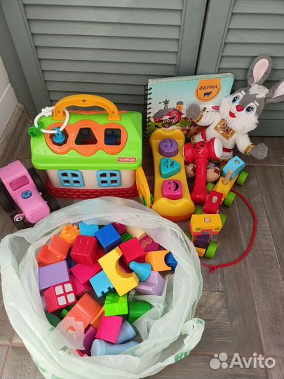 Развивающие игрушки от 1 года пакетом