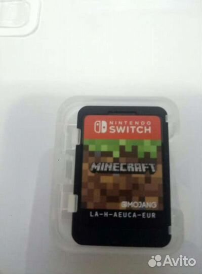 Катридж на Нинтендо свитч Майнкрафт