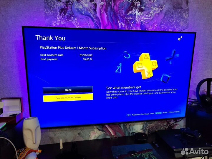 Подписка ps plus, игры, пополнение кошелька psn