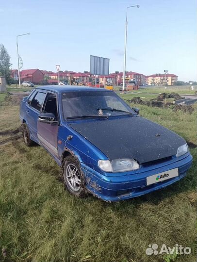 ВАЗ 2115 Samara 1.5 МТ, 2003, битый, 211 752 км