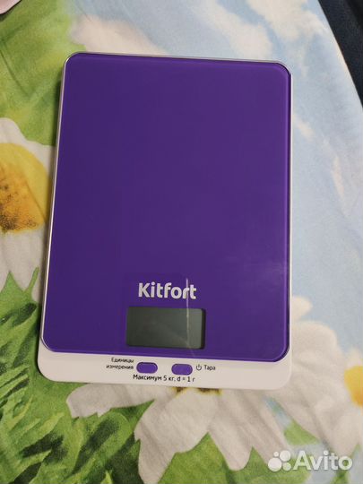 Весы кухонные kitfort
