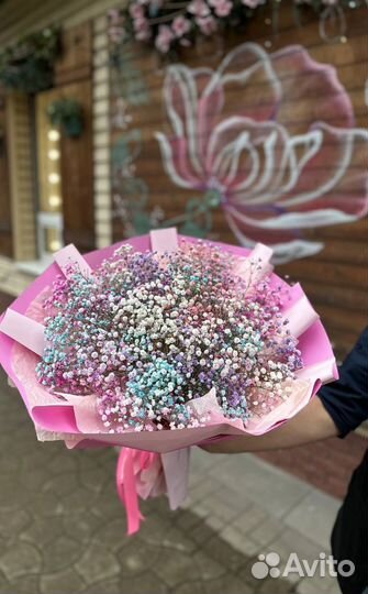 Букеты из гипсофилы, гипсофила, цветы