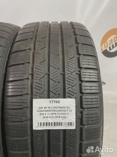 Continental ContiWinterContact TS 810 Sport 245/40 R18