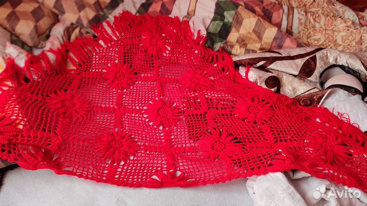 Платок шаль ручной работы