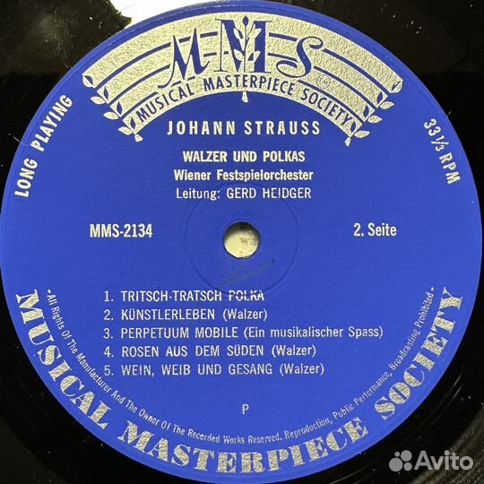 Иоганн Штраус – Вальс и полька (Европа)