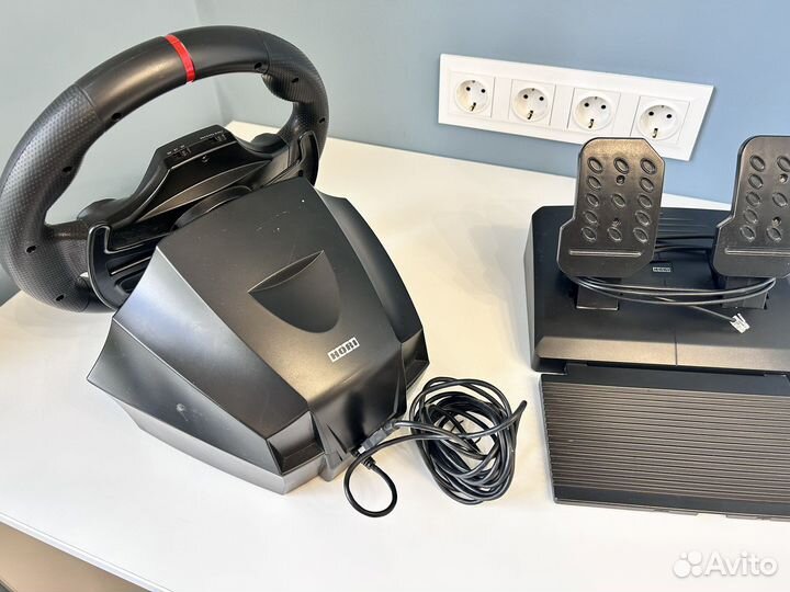 Игровой руль hori racing wheel apex