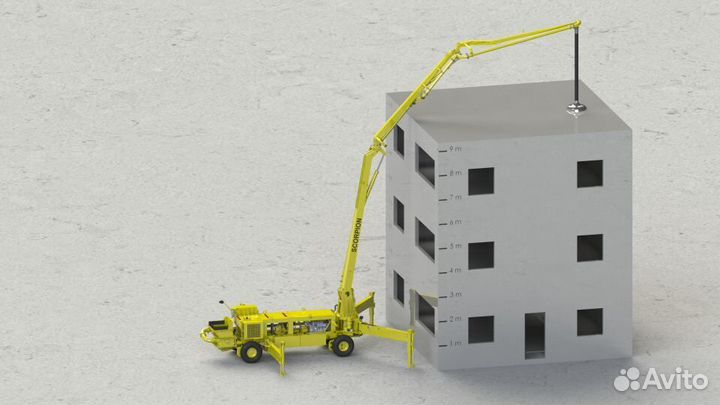 Самоходный бетононасос 25 80 куб м Оренбург