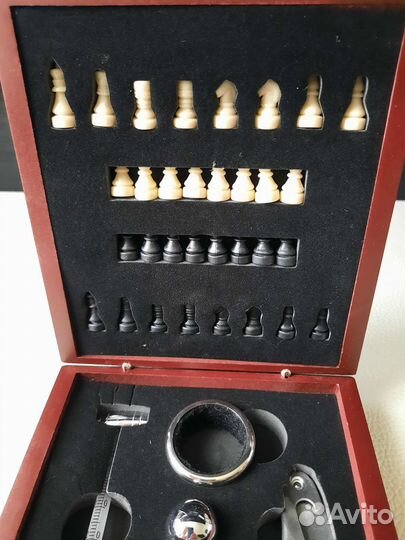 Набор для вина Haus profi Solingen и мини шахматы
