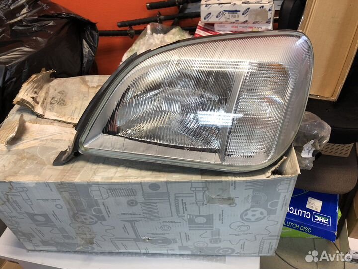 Блок фара левая Мерседес W140 купэ