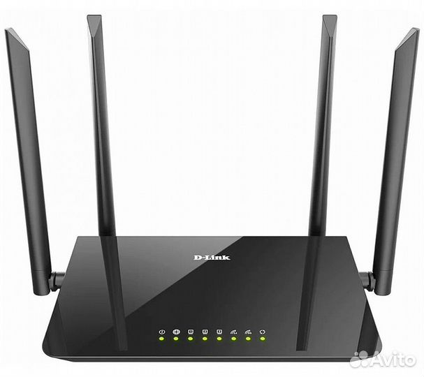 Wi-Fi роутер D-link DIR-843/RU, черный