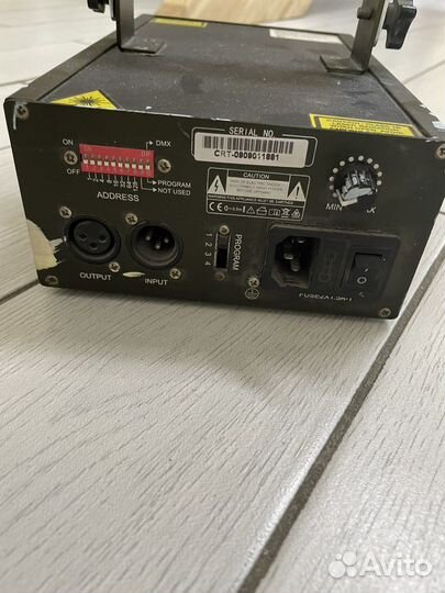 Лазерный проектор, светомузыка