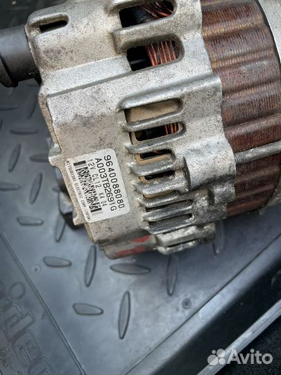 Генератор на peugeot 307