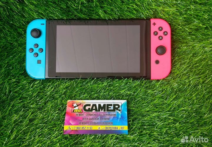 Nintendo switch прошитая 128gb 2 рев