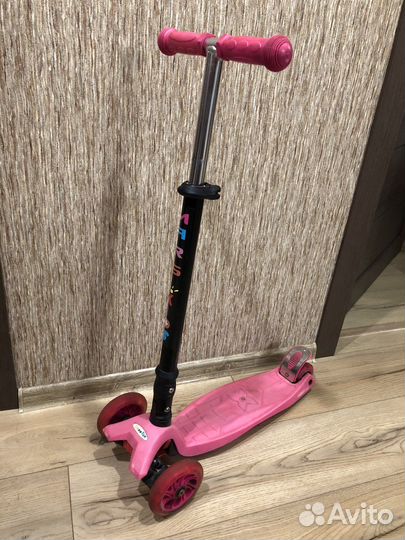 Самокат детский трехколесный бу