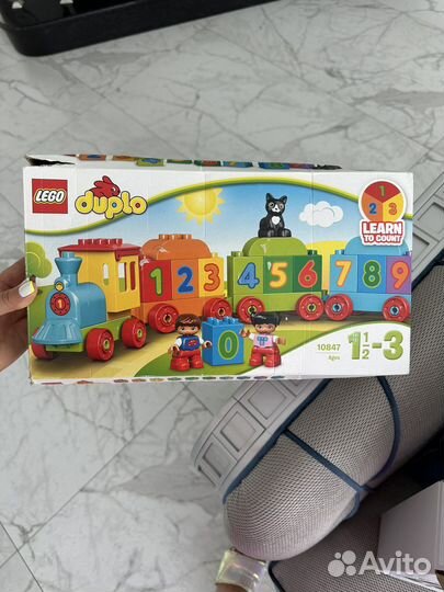 Lego duplo 10847 Поезд считай и играй
