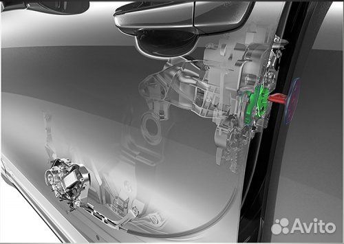 Доводчики дверей SMART lock на toyota land