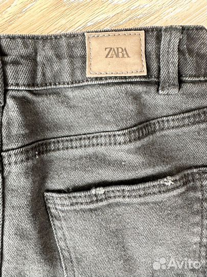 Джинсовая юбка zara 122