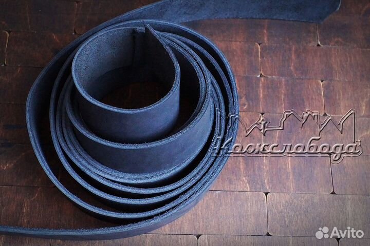 Ременная заготовка, 40 мм., длина 170-180 см