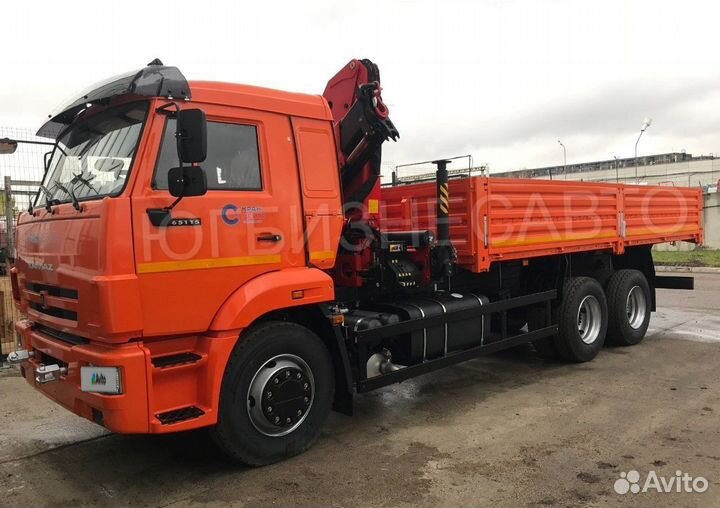 КамАЗ 65115-3094-48 с КМУ, 2023