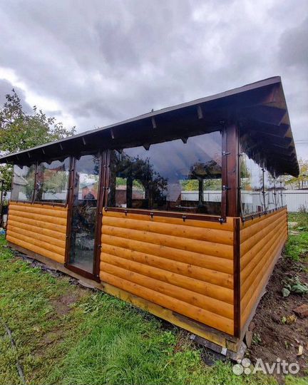 Мягкие и гибкие окна для террас