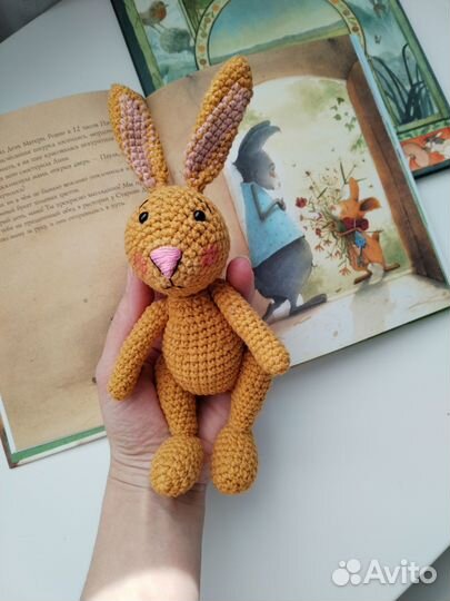 Кролик игрушка ручная работа