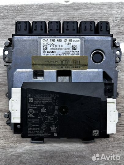 Ключ замок зажигания комплект GLE w167