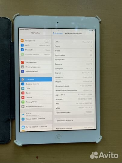 Планшет apple iPad mini
