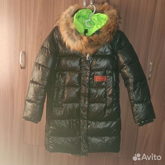 Пуховик для девочки 152