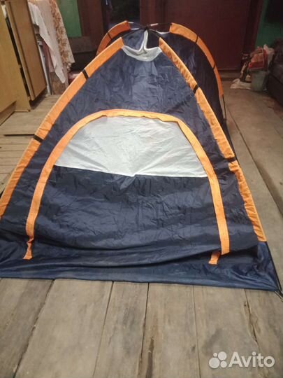Палатка туристическая 2х местная бу