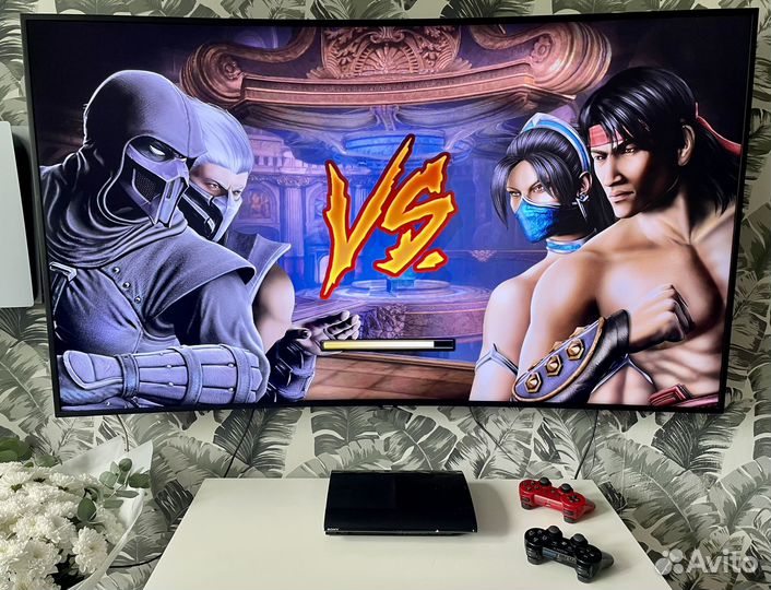 PlayStation 3 + 60 игр + 2 джойстика