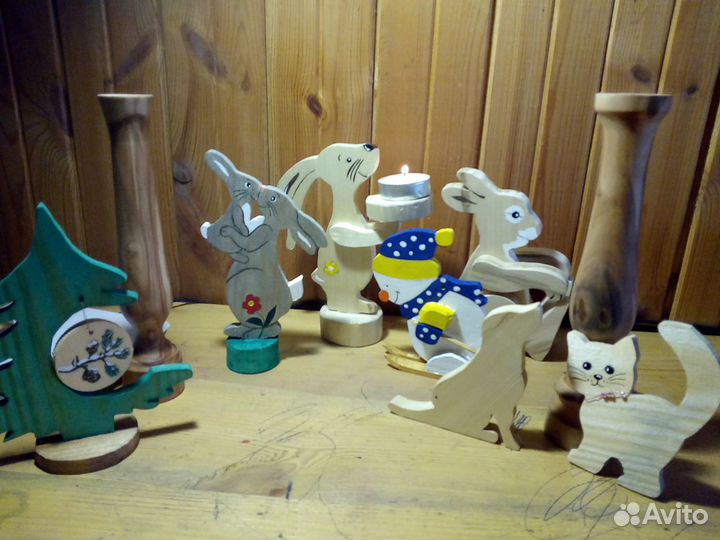 Игрушки из дерева