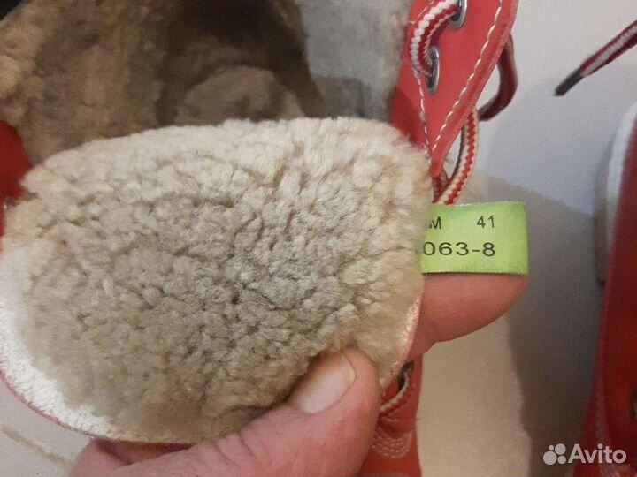 Ботинки детские новые 40 зима