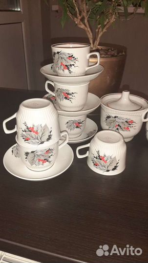 Чайные сервизы и чашки винтаж СССР