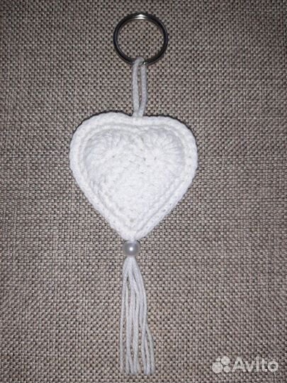 Брелок-подвеска Сердце Валентинка