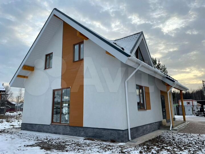 Дом 125,4 м² на участке 11,4 сот.