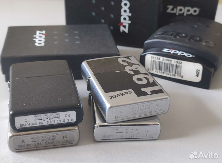 Зажигалки Zippo оригинальные «на карман» по 1300р