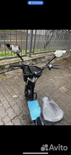 Электровелосипед monster blask