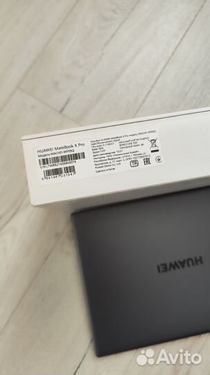 Ноутбук huawei matebook x pro 2022