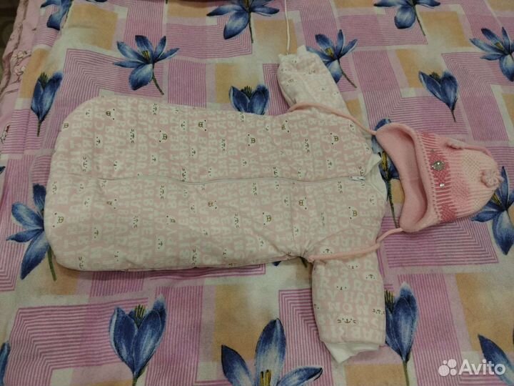 Зимний конверт +комбинезон