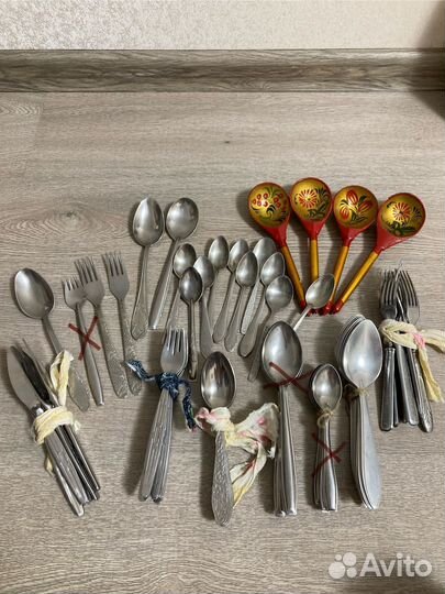 Ложки вилки СССР
